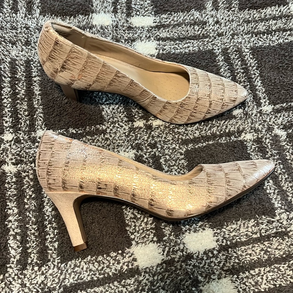 Clark’s collection high heel shoes